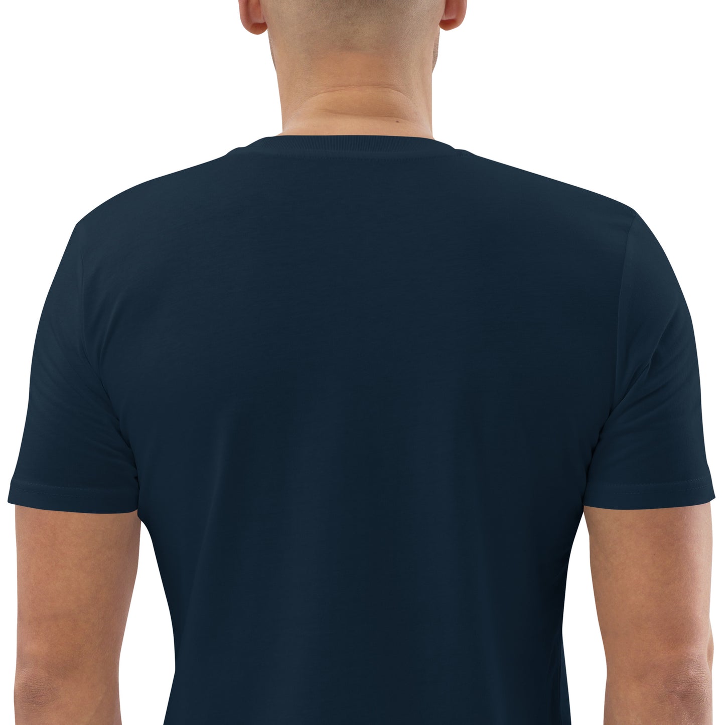 nofinancieros azul navy - Camiseta de algodón orgánico unisex