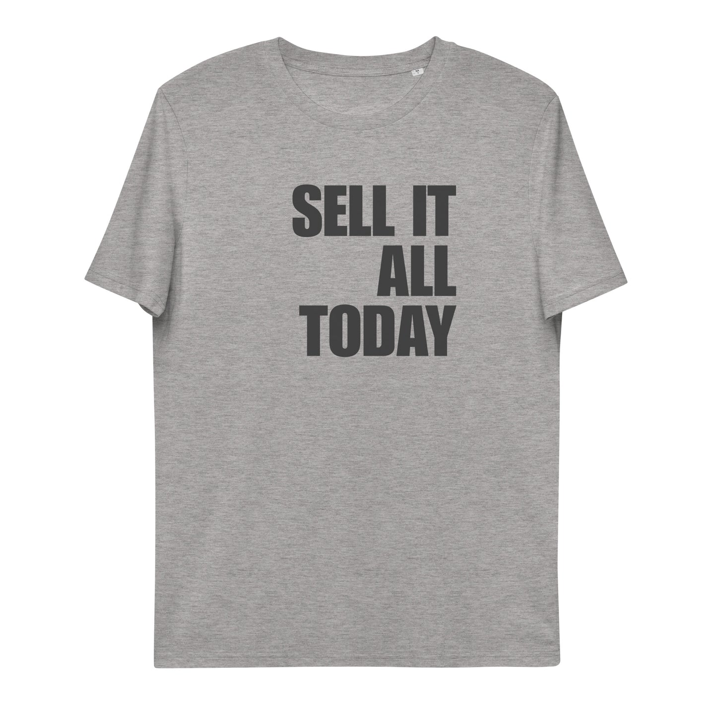 Sell it all Impact - Camiseta de algodón orgánico unisex